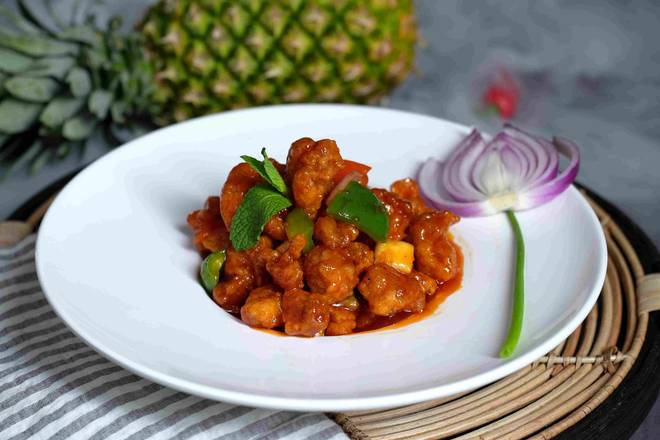 Pineapple Sweet & Sour Chicken / 菠萝糖醋鸡